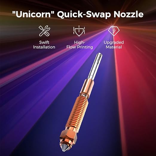 Creality Official K1 SE Nozzles, 0.8mm 4PCS Quick-Swap 3D Printer Nozzle Kit - Image 2