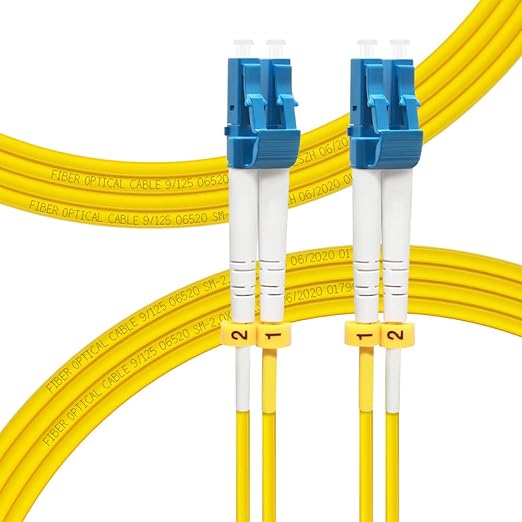 FLYPROFiber- 5M/16ft OS2 LC to LC Fiber Patch Cable | Length Options: 0.2m-300m by FLYPROFiber