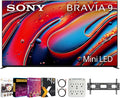 Sony BRAVIA 9 K75XR90 75 inch 4K HDR Smart QLED Mini-LED TV Bundle with Premiere Movie Streaming Package & TV Setup Bundle with Wall Mount + Surge Adapter + HDMI Cable & More (2024 Model) by Unknown