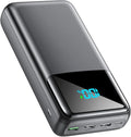 Portable Charger Power Bank 50000mAh, USB-C PD 30W Fast Charging External Battery Pack, Portable Phone Charger for iPhone 17/1615/14/13/12/11 Samsung Android (Gray) by Unknown