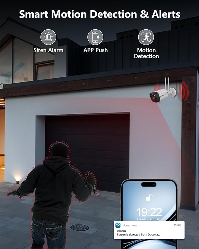 Wireless WiFi Outdoor Security Camera System - Image 5