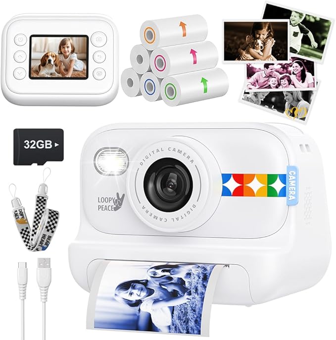 Kids Color Instant Print Camera – Kids Camera by orantronx