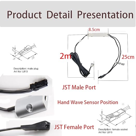 VST Motion Sensor Light Switch, IR Handwave Activated Light Switch - Image 2