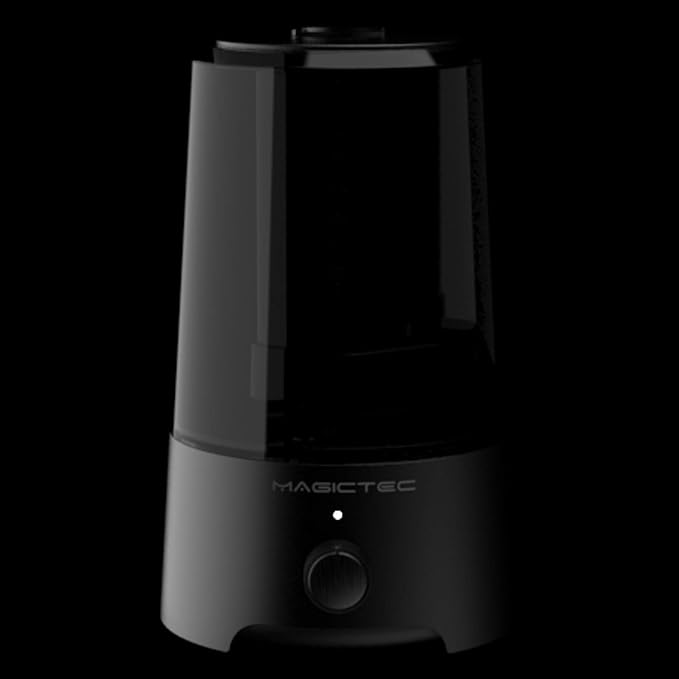 Magictec Cool Mist Humidifier, 2.5L Essential Diffuser for Bedroom and Baby, Adjustable Mist Output, Auto Shut Off, Super Quiet 360 Nozzle - Lasts Up to 24 Hours, Black - Image 7
