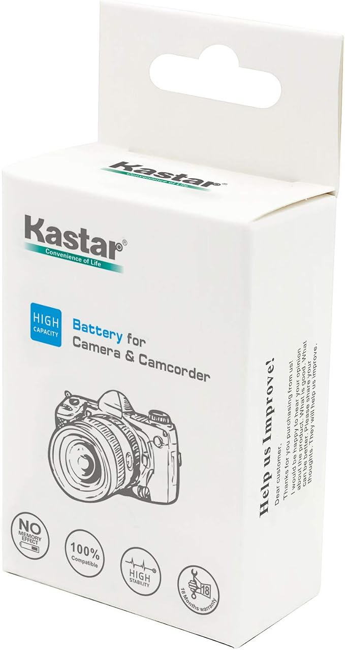Kastar 2 Pack Battery for Nikon EN-EL10 and Nikon S60 S80 S200 S210 S220 S230 - Image 3
