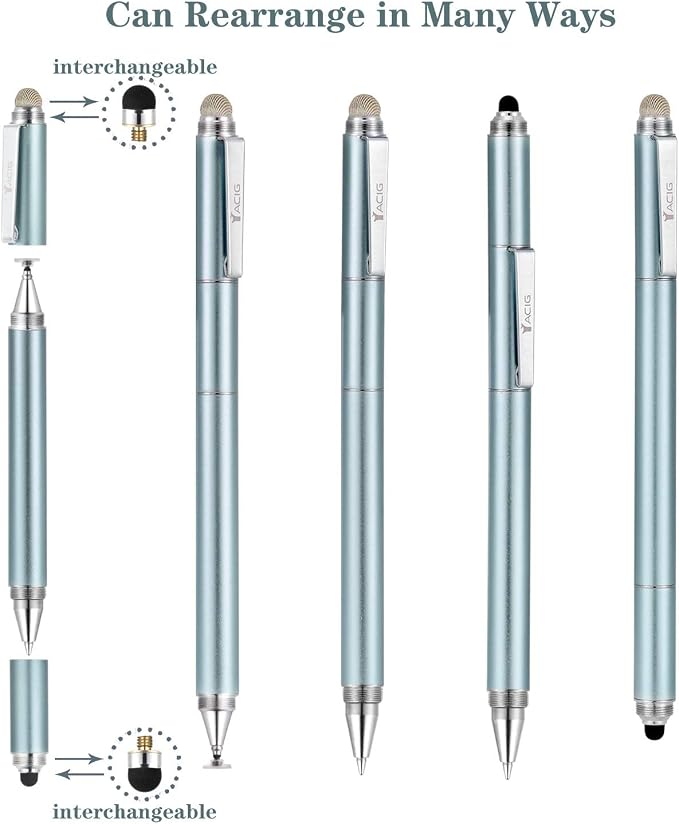 Capacitive Stylus Pen, 4-in-1 High Sensitivity and Precision Touch Screen - Image 4
