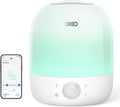 DREO Humidifiers for Bedroom - 30H Max Runtime & RGB Night Light & Sleep Trainer, Ultra Quiet 28dB Cool Mist Humidifier, Top Fill Smart Air Humidifier for Plants, Perfect for Baby & Nursery, HM409S by DREO