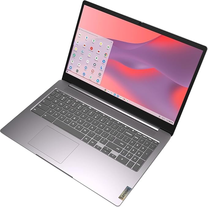 Lenovo Chromebook 15 IdeaPad 3i Laptop, 15.6" FHD, Intel Celeron, 4GB RAM | 192GB Storage (64GB eMMC + 128GB SD Card), Home & Students, Webcam, Numeric Keyboard, 10-Hour Long Battery Life, Chrome OS - Image 9