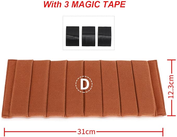 4-Pack Camera Bag Case Insert Partition Divider Separator Pad Protective Lens - Image 5