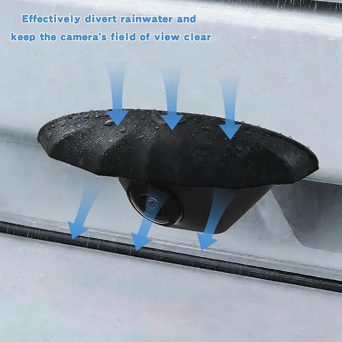 2Pcs Rear View Backup Camera Cover, Universal Car reversing Camera Rain Cover - Image 5