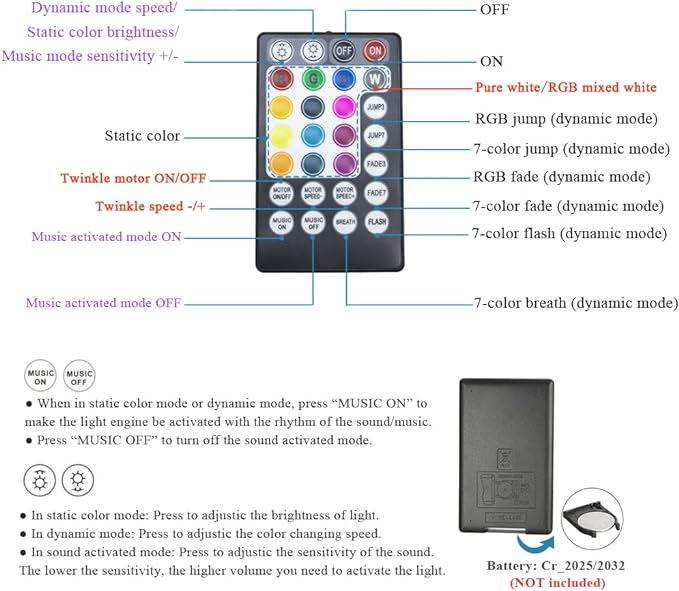 AKEPO Twinkle Fiber Optic Lights kit APP Control - Image 2