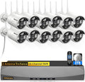 Wireless Security Camera System, 16CH WiFi NVR by OOSSXX