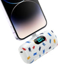 Mini Portable Charger for iPhone,5000mAh PD Fast Charging Battery Pack,LCD Display Cute Power Bank Portable Phone Charger for iPhone 14/14 Pro Max/13/13 Pro/12 Pro/11/XS/XR/X/8/7/6 by HETP