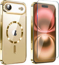 Magnetic Glossy Case for iPhone 17 Air, iPhone 17Air Phone Case Slim Clear by Unknown