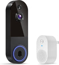 1080p Wireless Video Doorbell Camera, AI Human Detection, 2-Way Talk, Night by Unknown