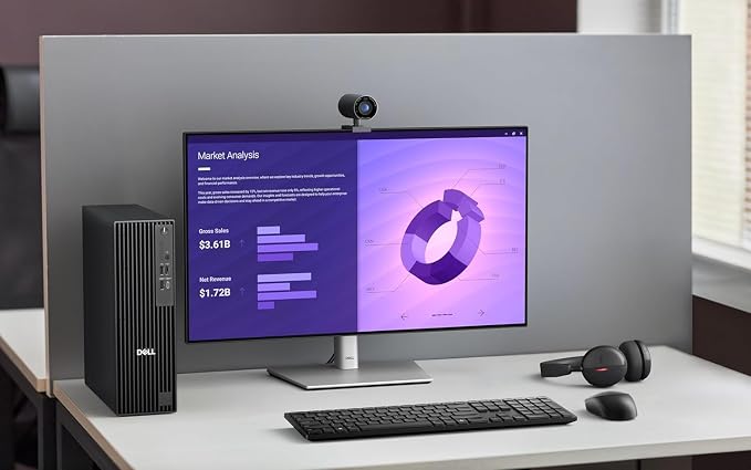 Dell Pro Slim QCS1250 Business Desktop Computer, Intel Core Ultra 5 235(Beats i7-12700), 16GB DDR5, 512GB PCIe SSD, Dual 4K Monitor Support, USB-C, HDMI, RJ-45, Wi-Fi, Wired KB & Mouse, Windows 11 - Image 8