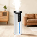 Humidifiers for Large Room 550 ft² - GloryAir 8L Cool Mist Humidifier for Bedroom Home Plants Baby, Top Fill, 120H Runtime, 4 Mist Spray Levels, 7-Color Light, 35dB Quiet Humidifier by PeaceCozinessComfortable