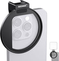 NEEWER 67mm Phone Filter Mount, Adjustable Threaded Lens Filter Clip by Neewer