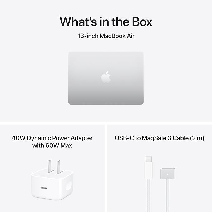 Apple 2026 MacBook Air 13-inch Laptop with M5 chip: Built for AI, 13.6-inch Liquid Retina Display, 16GB Unified Memory, 1TB SSD, 12MP Center Stage Camera, Touch ID, Wi-Fi 7; Silver - Image 9