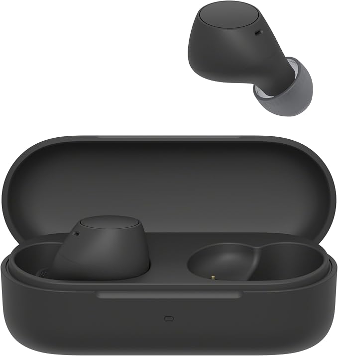 Sony WF-C510 Truly Wireless Bluetooth Earbud Headphones, Black | Comfortable & Compact Fit, Up to 22 Hours of Battery, Multipoint Connection, Ambient Sound Mode. IPX4 Water Resistant - Image 8