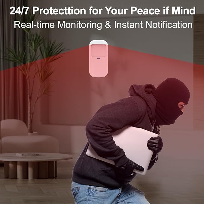 Home Security System, 4G/WiFi GSM SMS Wireless Home Alarm System - Image 5