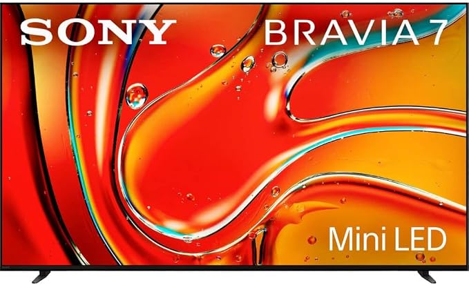 Sony - 65" Class BRAVIA 7 Mini LED QLED 4K UHD Smart Google TV - (2024) (Renewed) by Amazon+Renewed