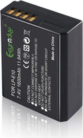 1-Pack of LP-E10 Battery for Canon EOS Rebel T6 T7 T5 T3, Kiss X50 X70 by eeyrnduy