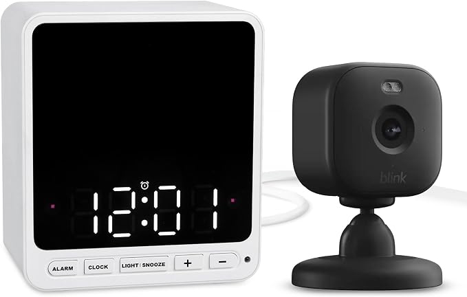Wasserstein Alarm Clock Case for Blink Mini by Wasserstein