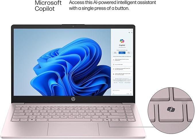 HP Laptop for Everyday Use • 2026 Edition • 16GB RAM • 256GB SSD • Copilot AI • 1 Year Microsoft 365 • Intel 4-Core CPU • WiFi 6 • Windows 11 • Long Battery Life - Image 8