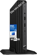 HP Elitedesk 800 G9 Mini PC, i5-14500, 32GB DDR5, 1TB SSD, Windows 11 Pro | Ultra-Compact & Silent Design Desktop Computer for Business, 3X 4K Display Support, Wired Keyboard & Mouse & Stand by Unknown