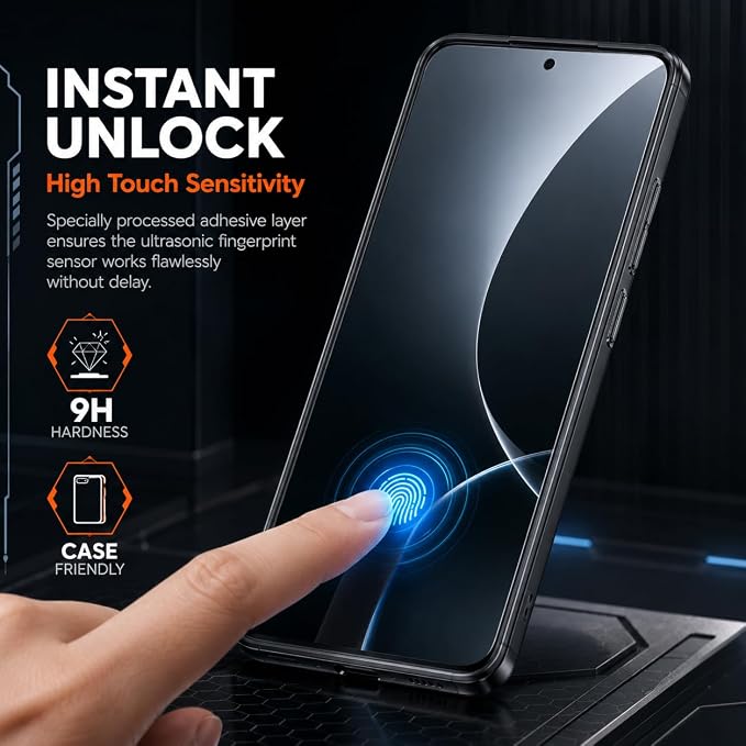 2 Pack for Galaxy S23 Privacy Screen Protector, 2 Pack Camera Protector - Image 4