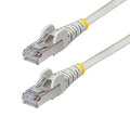 StarTech.com 6in Gray CAT6a Ethernet Cable, Snagless RJ45, 100W PoE++, 27AWG by StarTech