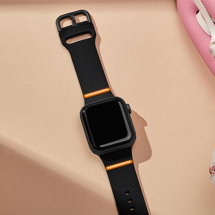 Sport Band Compatible with Apple Watch Bands 49mm 46mm 45mm 44mm 42mm 41mm 40mm - Image 2