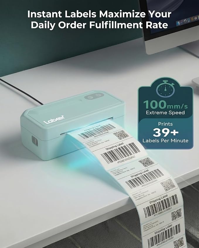 Labeer Bluetooth Thermal Shipping Label Printer, Wireless 4x6 Label Printer - Image 5