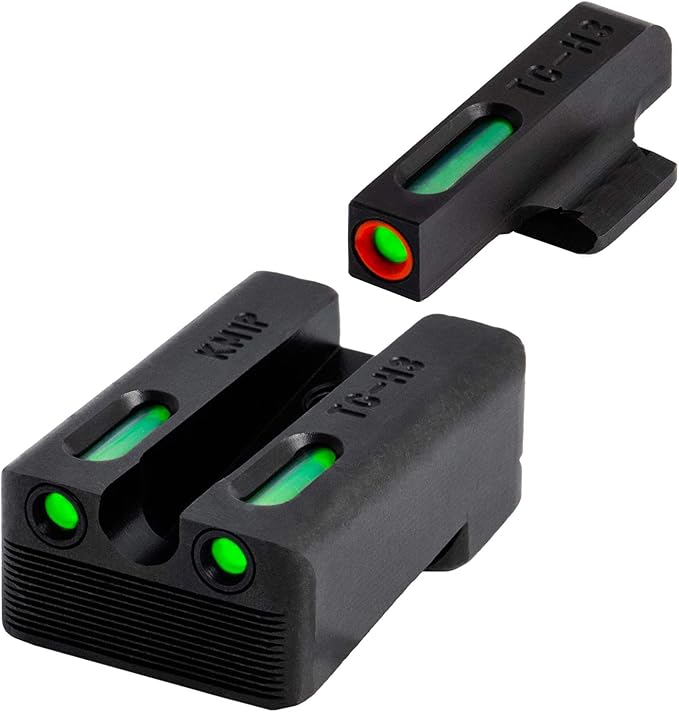 Truglo TFX PRO Handgun Sight, Glowing Shock Proof Tritium and Fiber Optic Night by TruGloInc-Sports