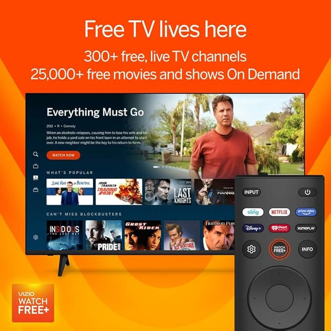 VIZIO 32 Inch V Series Full Array LED Smart HD TV 720p Bluetooth Compatible with VRR, DTS Virtual X, Airplay 2 and Chromecast Built-in (VHD32M-0810) (Renewed) - Image 7