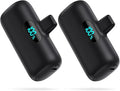 [2-Pack]Small Portable Charger for iPhone 5000mAh, PD Fast Charging Power Bank,Mini Battery Pack Portable Phone Charger Travel Essentials for iPhone 14/14 Pro Max/13/13 Pro/12 Pro/11/XS/XR/X/8/7/6/SE by Feob