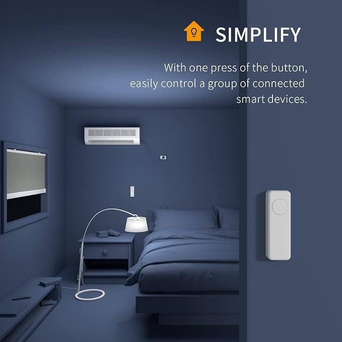 THIRDREALITY ZigBee Smart Button Yellow, 3-Way Remote Control, Require Zigbee - Image 5