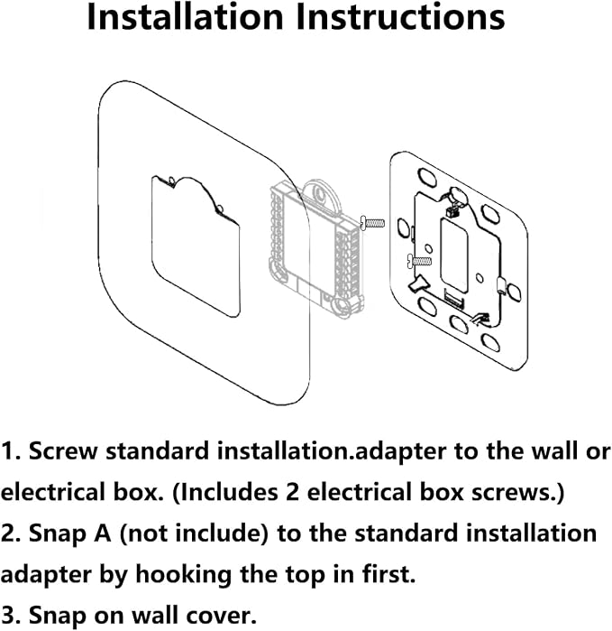 THP2400A1080 Large Cover Plate & Electrical Box Adaptor - Image 3