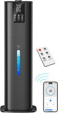Smart Humidifiers Large Room Bedroom Home, 2.11Gal(8L) Quiet Top Fill Cool Mist Humidifier, Smart App & Remote Control, 3 Speed Humidifier with 360° Nozzle, Humidity Setting for Baby Office by HumidifiersLargeRoomBedroom