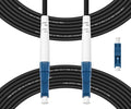 Fibergaga-3M/ OS2 LC to LC Fiber Optic Cable Outdoor Armored, Single Mode by Fibergaga