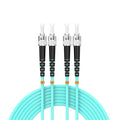 OM3 Fiber Patch Cable ST/UPC to ST/UPC 100ft/30meters 10BG/Gigabit Multimode by Buacoz