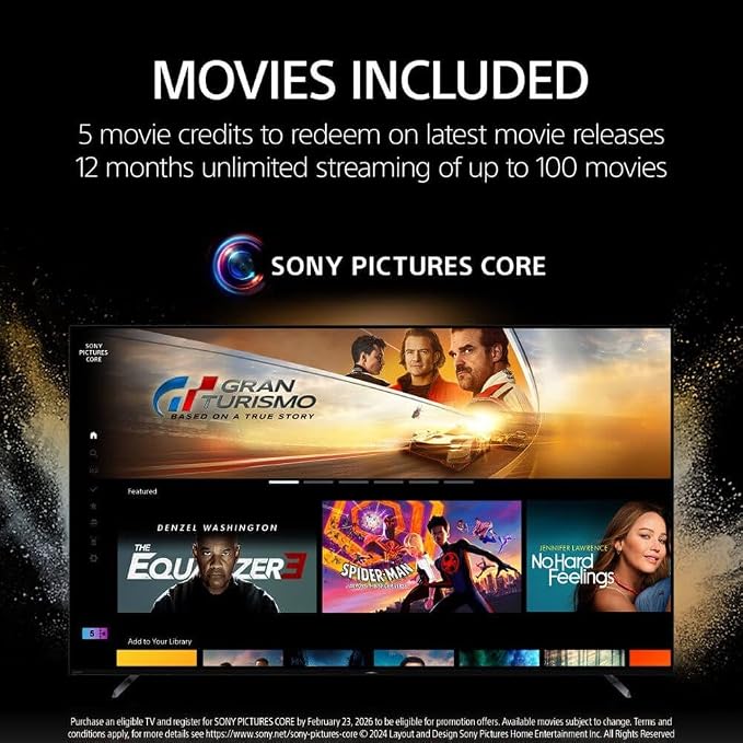 Sony - 75" Class BRAVIA 7 Mini LED QLED 4K UHD Smart Google TV - K75XR70 - Image 7