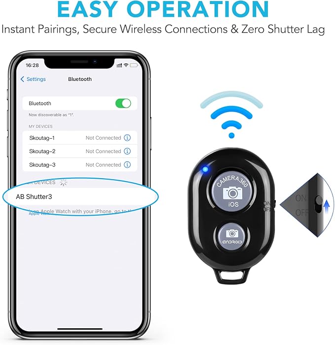 2 Pack Wireless Camera Remote Control - Image 3