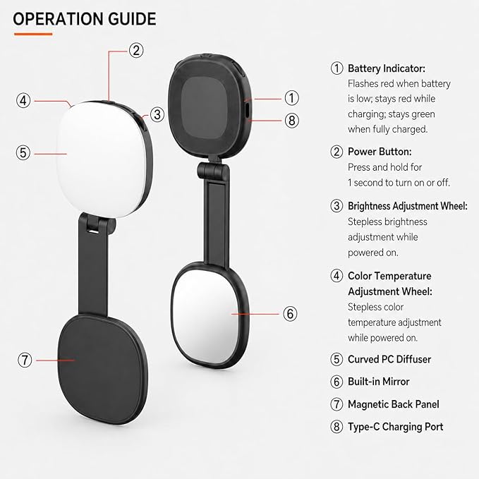 Magnetic Selfie Light Compatible - Image 3