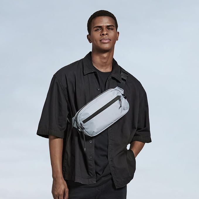 tomtoc 3.5L Sling Bag with RFID Blocking, Crossbody Bag Chest Shoulder Pack - Image 7