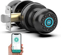 Anweller Smart Door Knob with Lock, Fingerprint Code Keypad Keyless Entry by AnwellerSmart