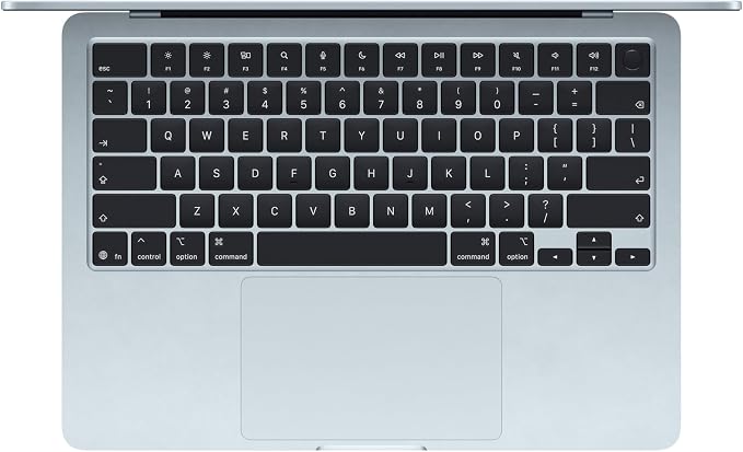 Apple 2026 MacBook Air 13-inch Laptop with M5 chip: Built for AI, 13.6-inch Liquid Retina Display, 16GB Unified Memory, 1TB SSD, 12MP Center Stage Camera, Touch ID, Wi-Fi 7; Sky Blue - Image 2