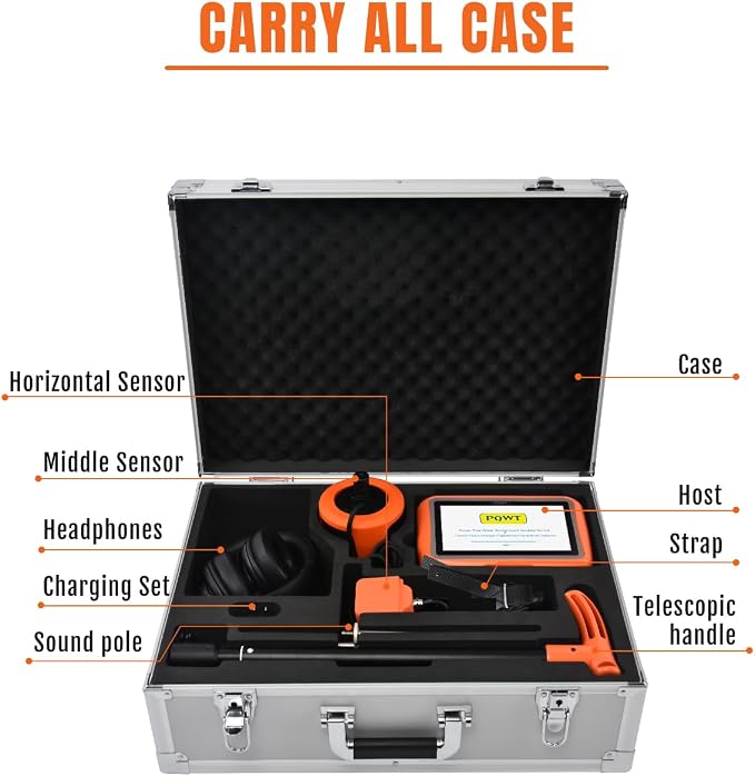 Water Leak Detector, Wall/Outdoor Underground Water Leak Detector - Image 7
