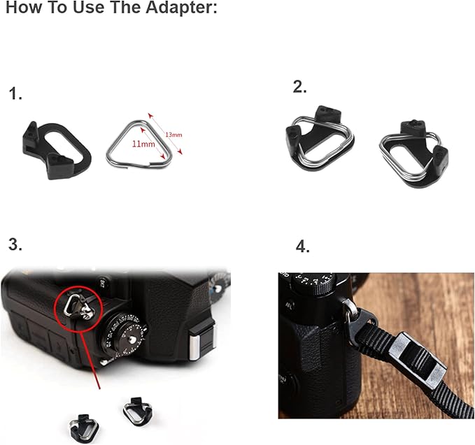 Original Design, Personalized Adjustable Cute Cotton FOX Camera Strap, Fit - Image 5